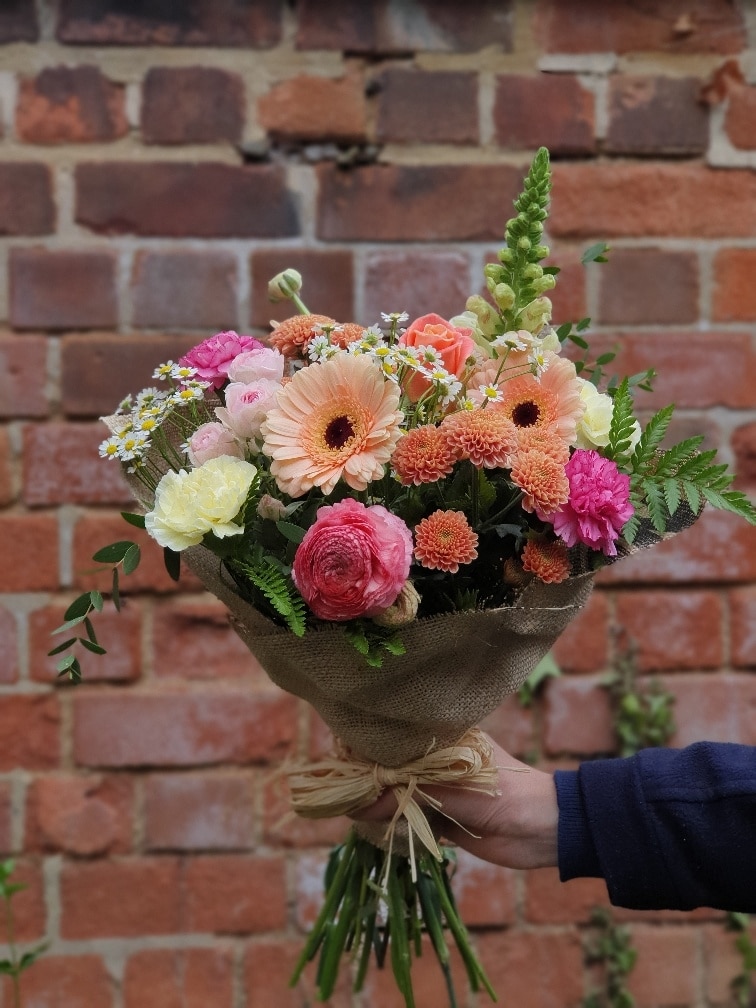 Pastel Gift Wrap Bouquet