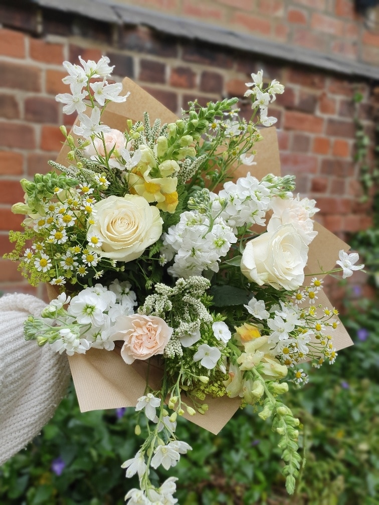 Luxury Neutral Handtied Bouquet